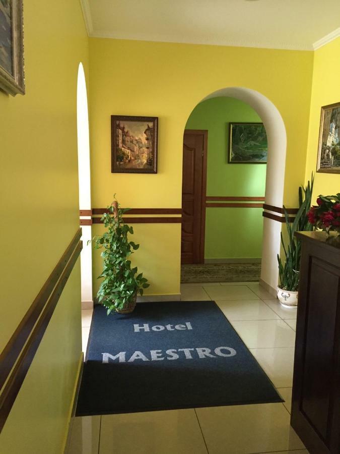 Maestro Hotel Osztroh Kültér fotó