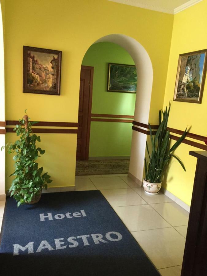 Maestro Hotel Osztroh Kültér fotó
